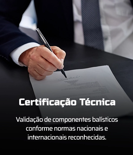 CERTIFICAÇÃO TECNICA 001